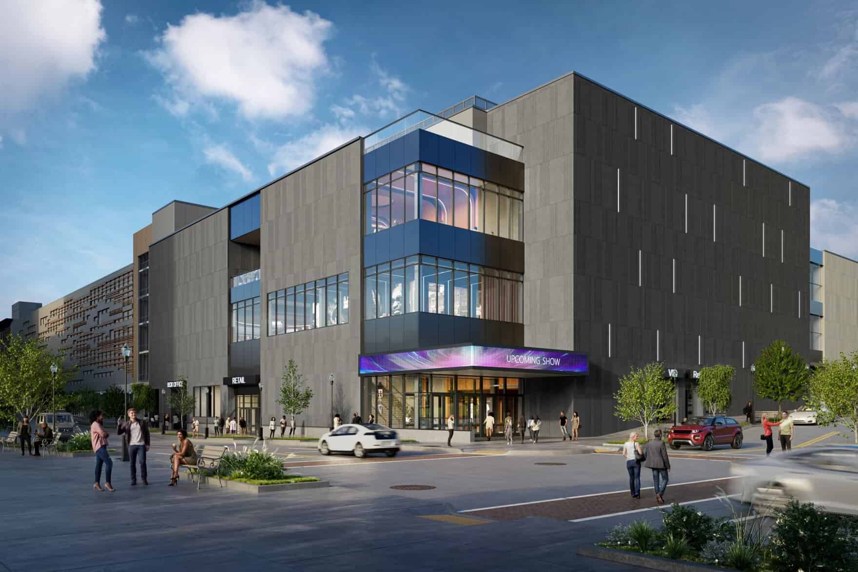 Live Nation commercial restroom project in Pittsburgh, Pennsylvania